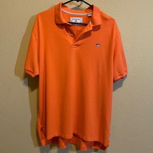 Southern Tide Orange XL Skipjack Polo